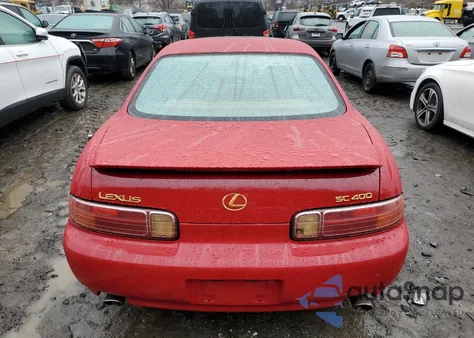 1999 Lexus Sc 400 from USA, damaged, VIN JT8CH32YXX1002433